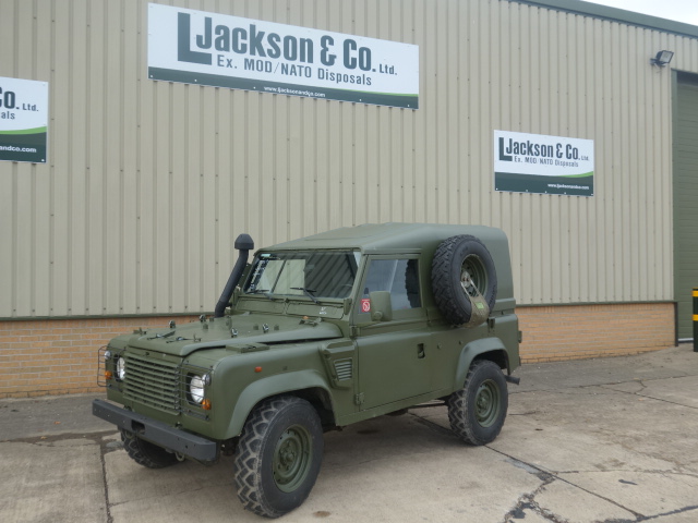 Land Rover Defender 90 Wolf  LHD Hard Top (Remus) - Govsales of mod surplus ex army trucks, ex army land rovers and other military vehicles for sale