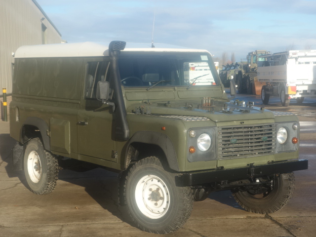 Land Rover Defender 110 300tdi  - Govsales of mod surplus ex army trucks, ex army land rovers and other military vehicles for sale